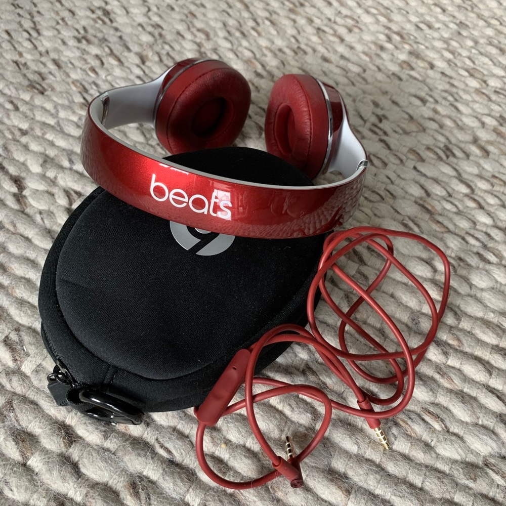 Beats by Dre luxe edition - burgundy